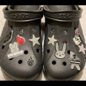 Bad bunny croc charms